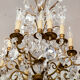 Lustre début Xxème Baccarat