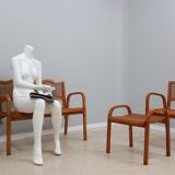 Prodotti living-room set, straw, Vienna, 1940s
