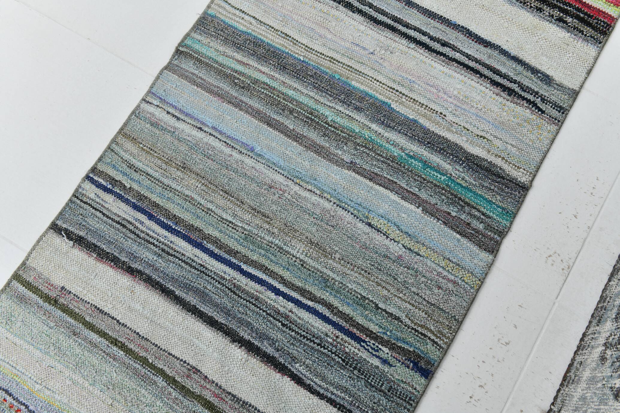 2x10 Rug For Hallway Vintage Kilim Runner Rug, 71x297Cm