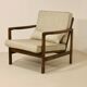 Fauteuil  scandinave design Z. Baczyk, 1960