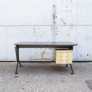 Bureau série Arco avec tiroir par BBPR pour Olivetti Synthesis, années 1960