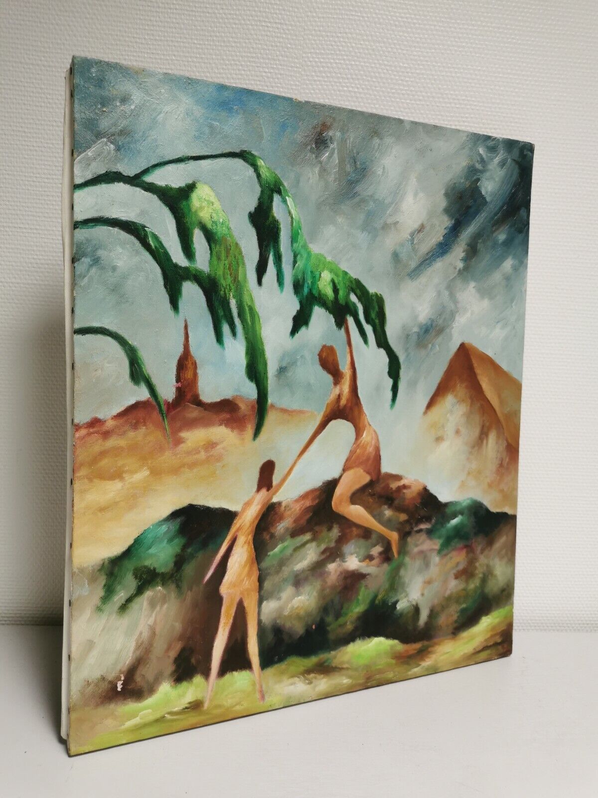 Table , oil signed jacques barbot ( hem )