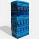 Aldo Londi for Bitossi “Rimini Blu” Etruscan Revival Ceramic Vase, 1960s