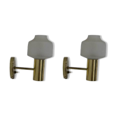 Set of Two Wall Lamps, Denmark, 1970s