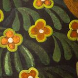 Large acrylic painting on linen canvas. Contemporary work.