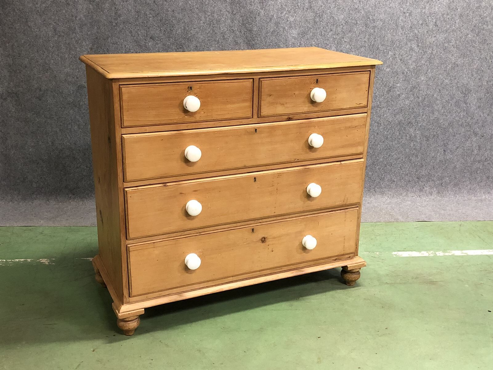 19th century english dresser in pine