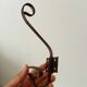 Set of 3 vintage coat hooks.