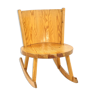 Rocking-chair in pine, Sweden, 1950