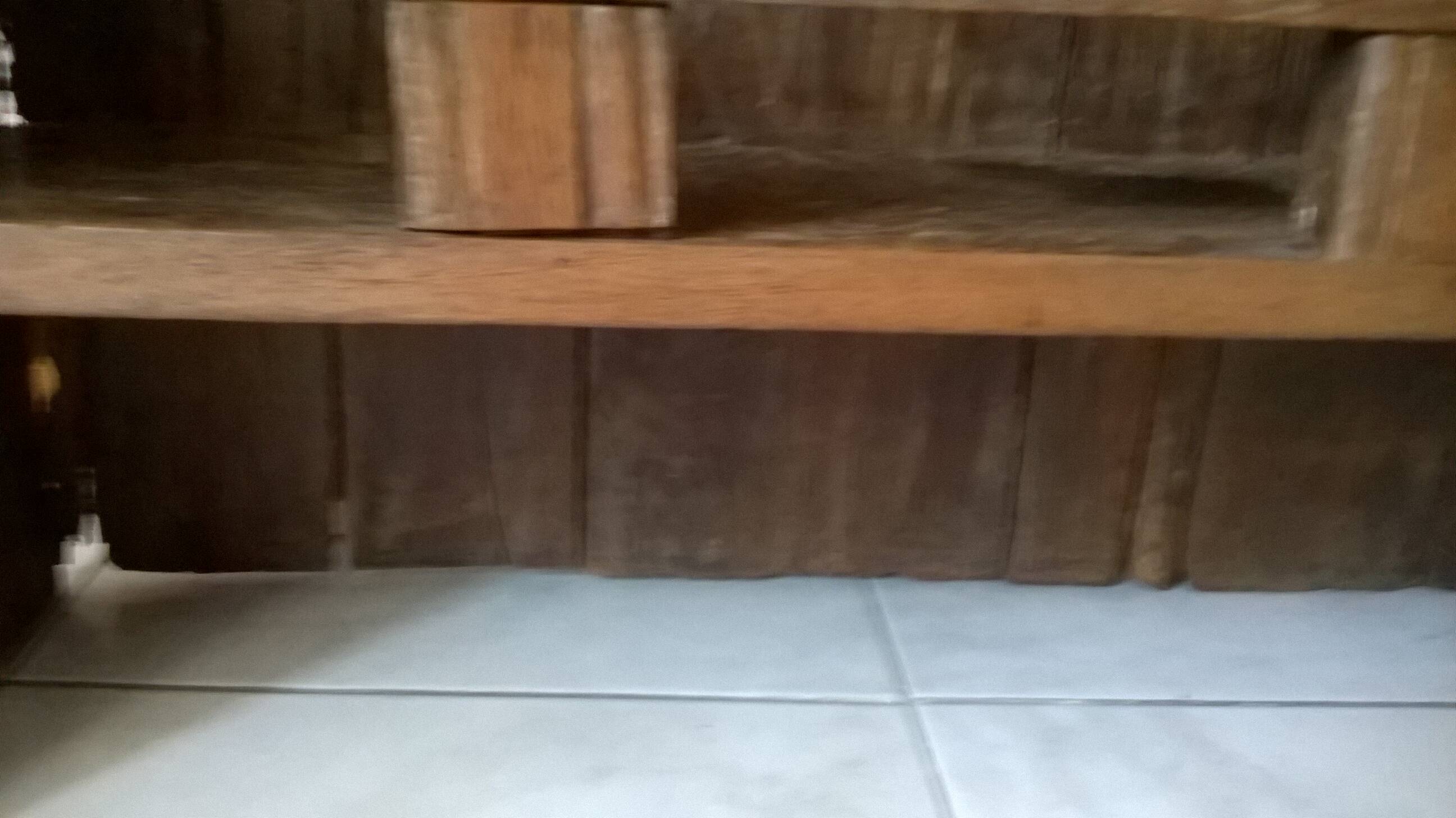 Old oak dresser or shelf