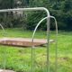 Chariot/desserte pliable Formica