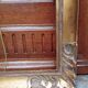 Old Montparnasse frame with keys and gilded leaf - Format 15 P - circa 1950