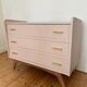 Vintage beige/rosé chest of drawers (farrow & ball)