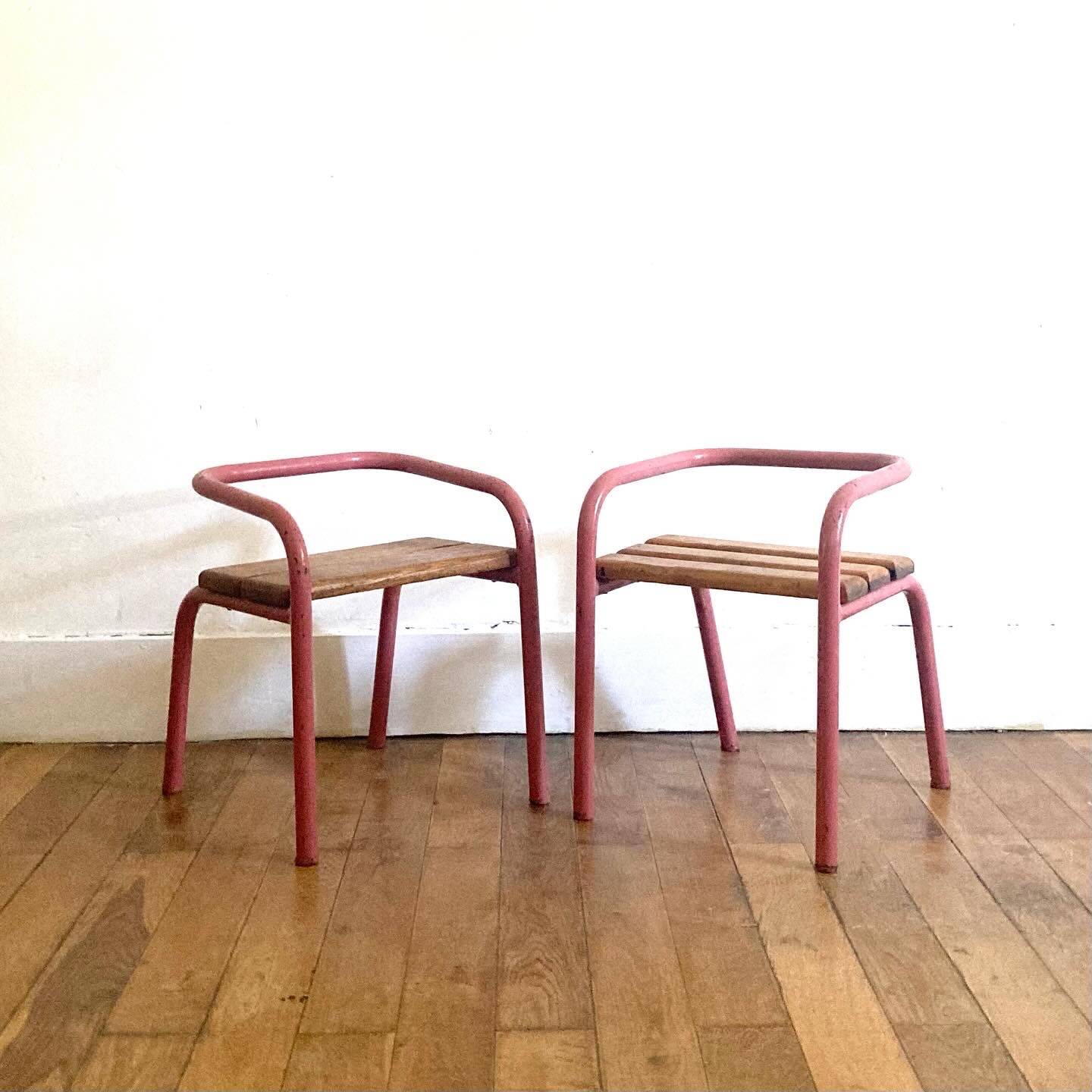 Pair of children's chairs