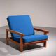 Hans J Wegner GE421 Getama Oak Relax Armchair with Adjustable Backrest