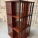 Rotating teak bookshelf from the 60s-70s.