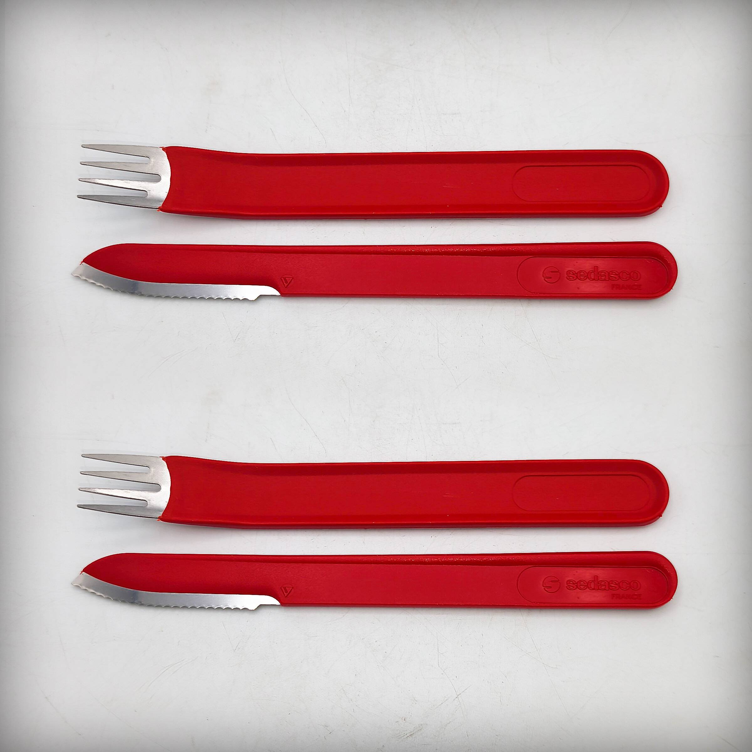 "Casino" cutlery set for 4 people by Sedasco, France, 1970s