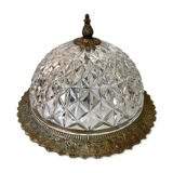 Early 20th century crystal ceiling light
