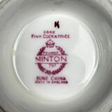 Elegant Minton Pink Cockatrice fine bone china pitcher 15.5cm