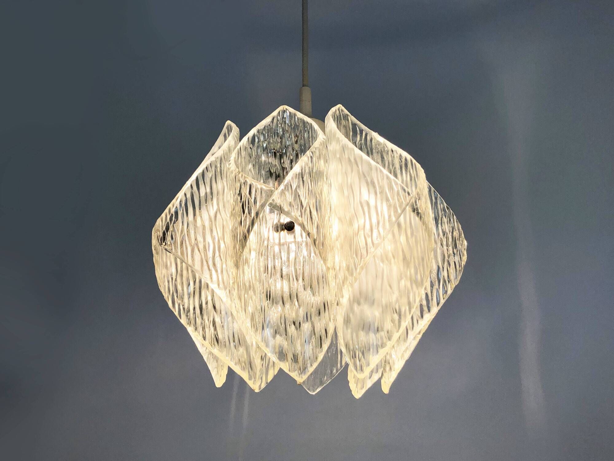 Vintage Chandelier By AF Gangkofner / Me Marbach. 60s