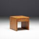 Pine Bedside Table, France, 1960s