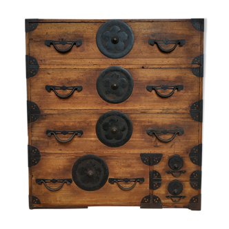Commode à linge Tansu Japon XIXeme