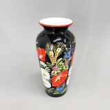 1960s Hand Painted 'Chodska' Ceramic Vase