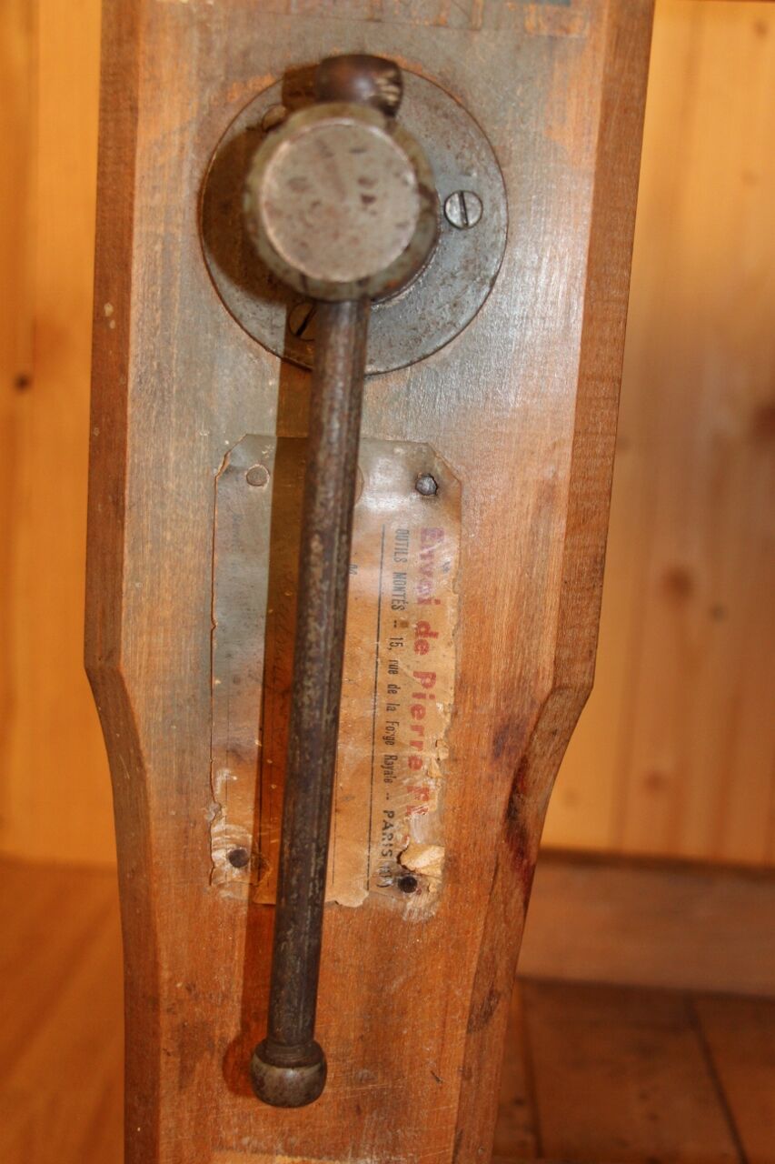 Former beech industrial workbench