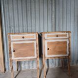 Set of two vintage bedside tables