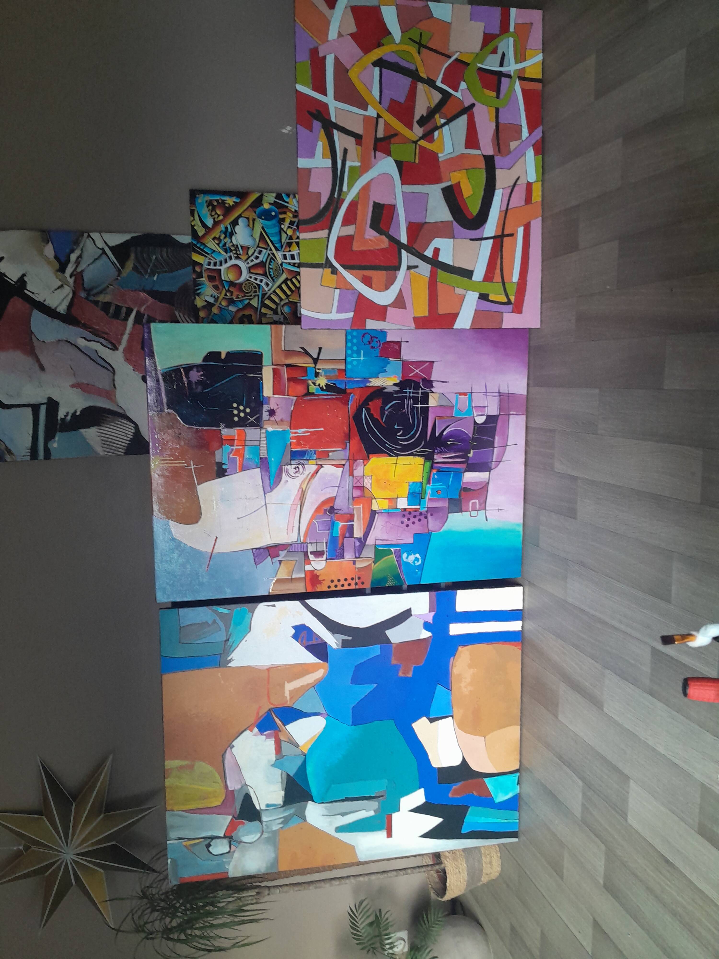Canvas painting