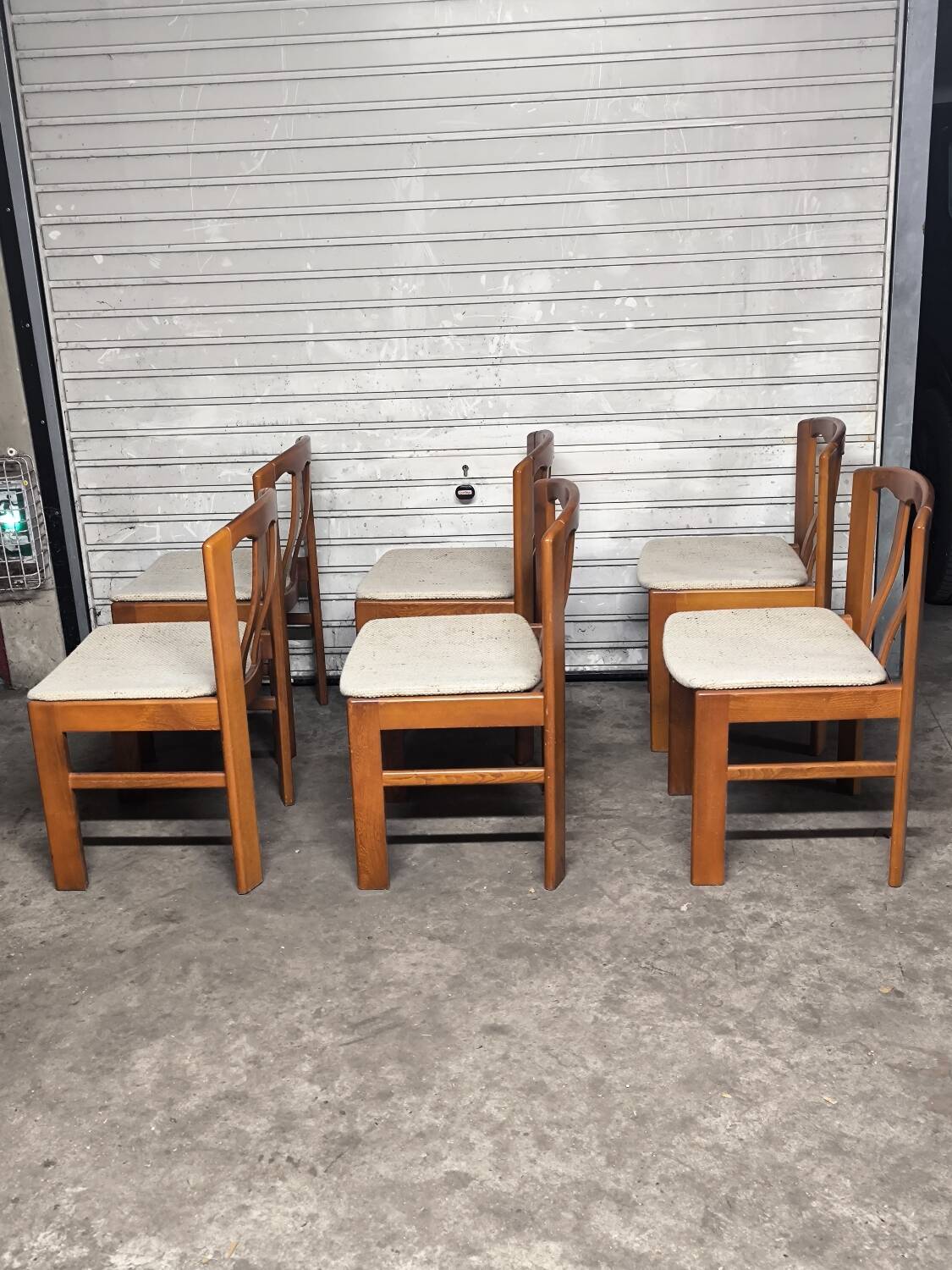 Vintage Bauman elm chairs