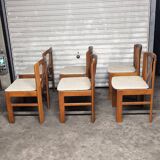 Vintage Bauman elm chairs