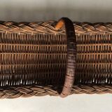 Rectangular wicker basket