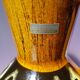 Scheurich europ linie vase beige & black ceramic + vintage germany handle