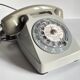 Telephone vintage gris p.t.t. paris