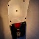 Paire d'appliques murales rockabilly vintage années 50