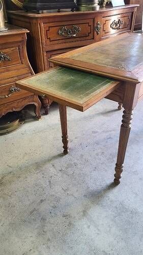 ANTIQUE DESK WITH 2 TABLETS FROM THE 19TH CENTURY