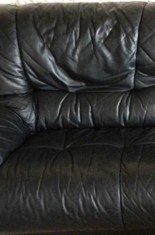 3 seater leather sofa