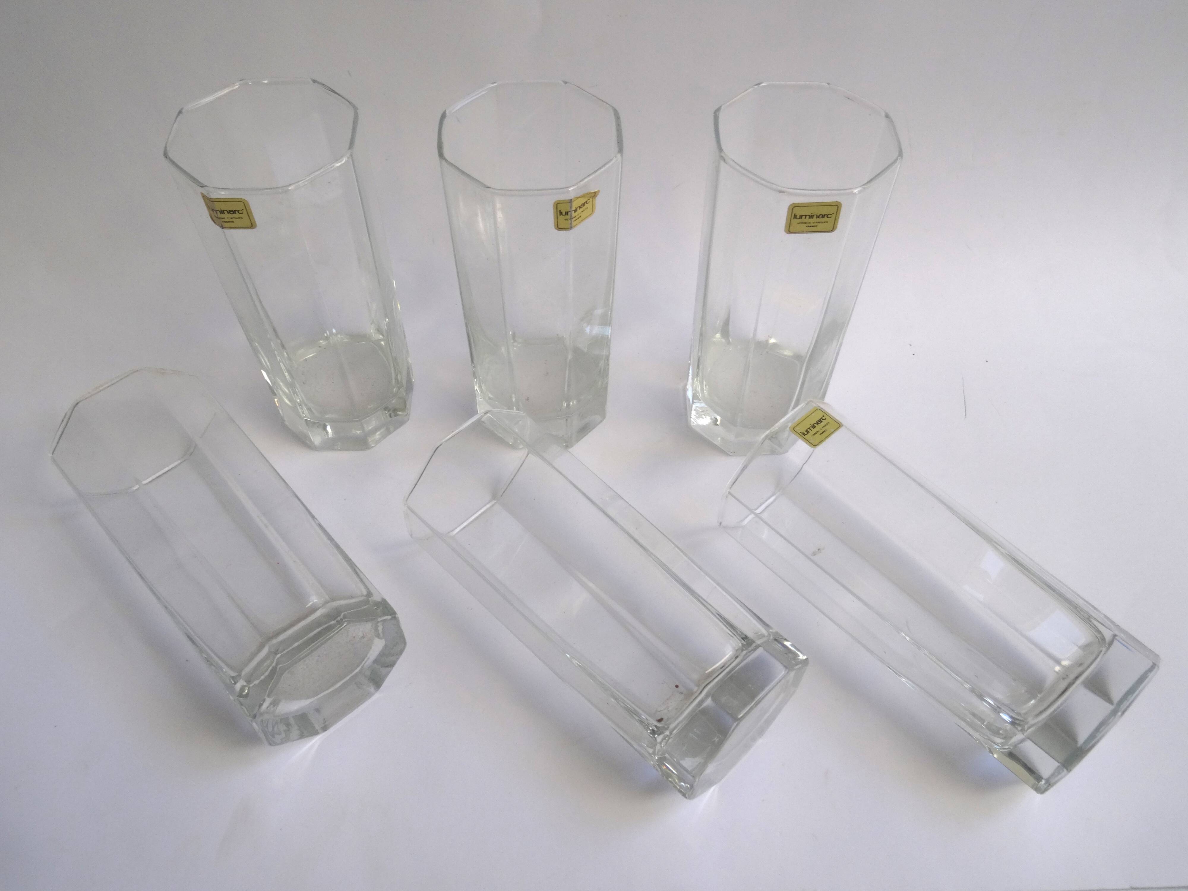 6 glasses water Luminarc Octime