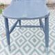 Patinated wooden chair