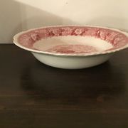 Plat creux en porcelaine anglaise