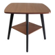 Modernist side table in wood, mid-20th century.