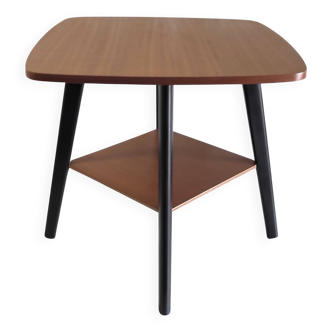 Table d'appoint de style moderniste en bois, milieu XXème
