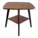 Modernist side table in wood, mid-20th century.