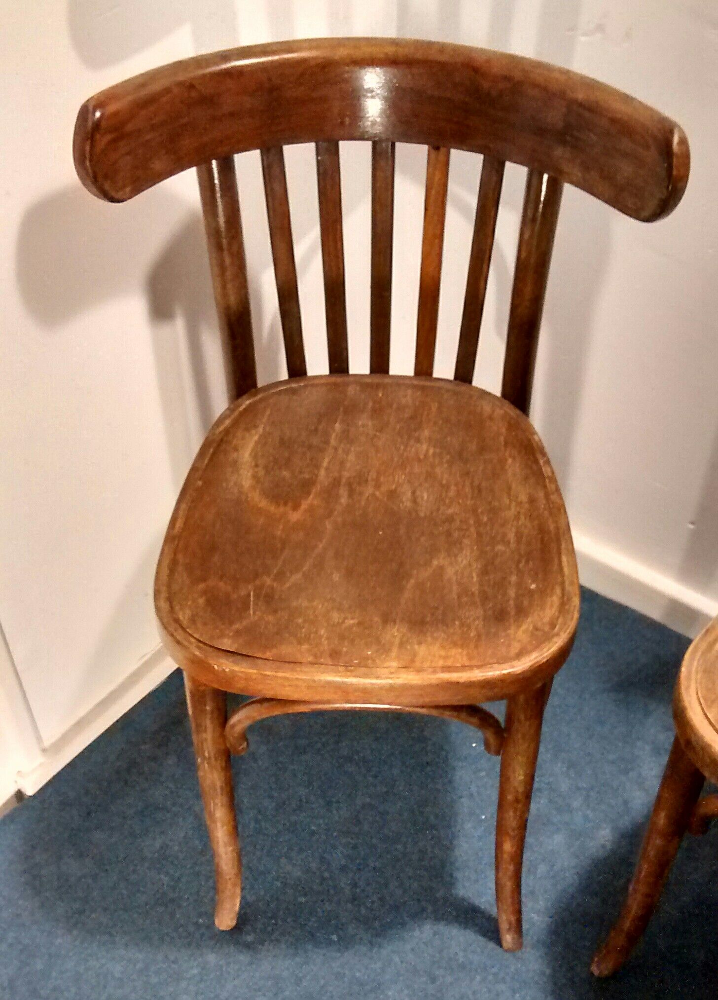 Pair of bistro chairs