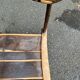 Hand-carved African chair from Ivory Coast
