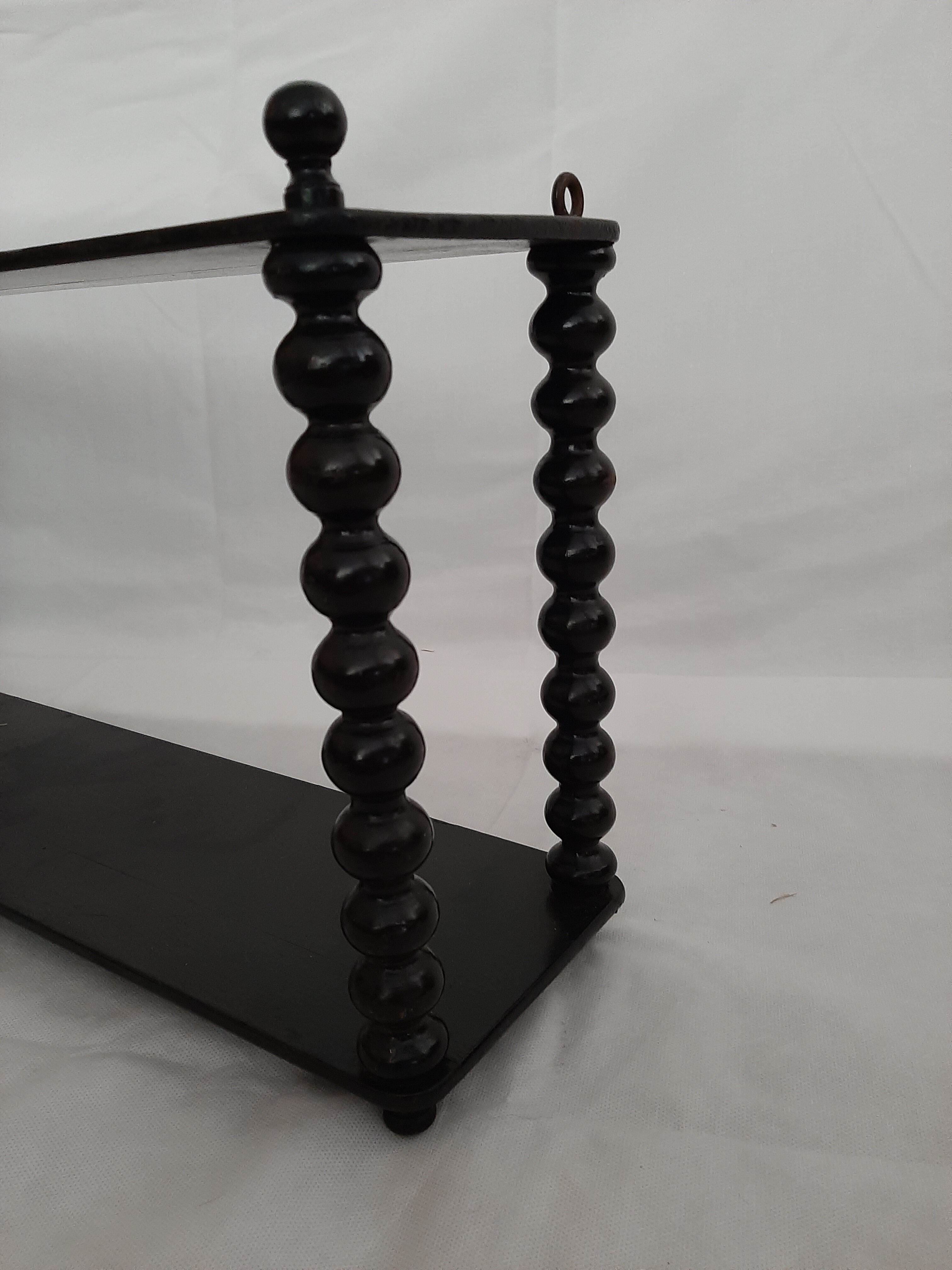 Pair of wall shelves Napoleon III - 19th - Feet turned