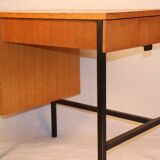 Vintage desk Jacques Hitier 1950