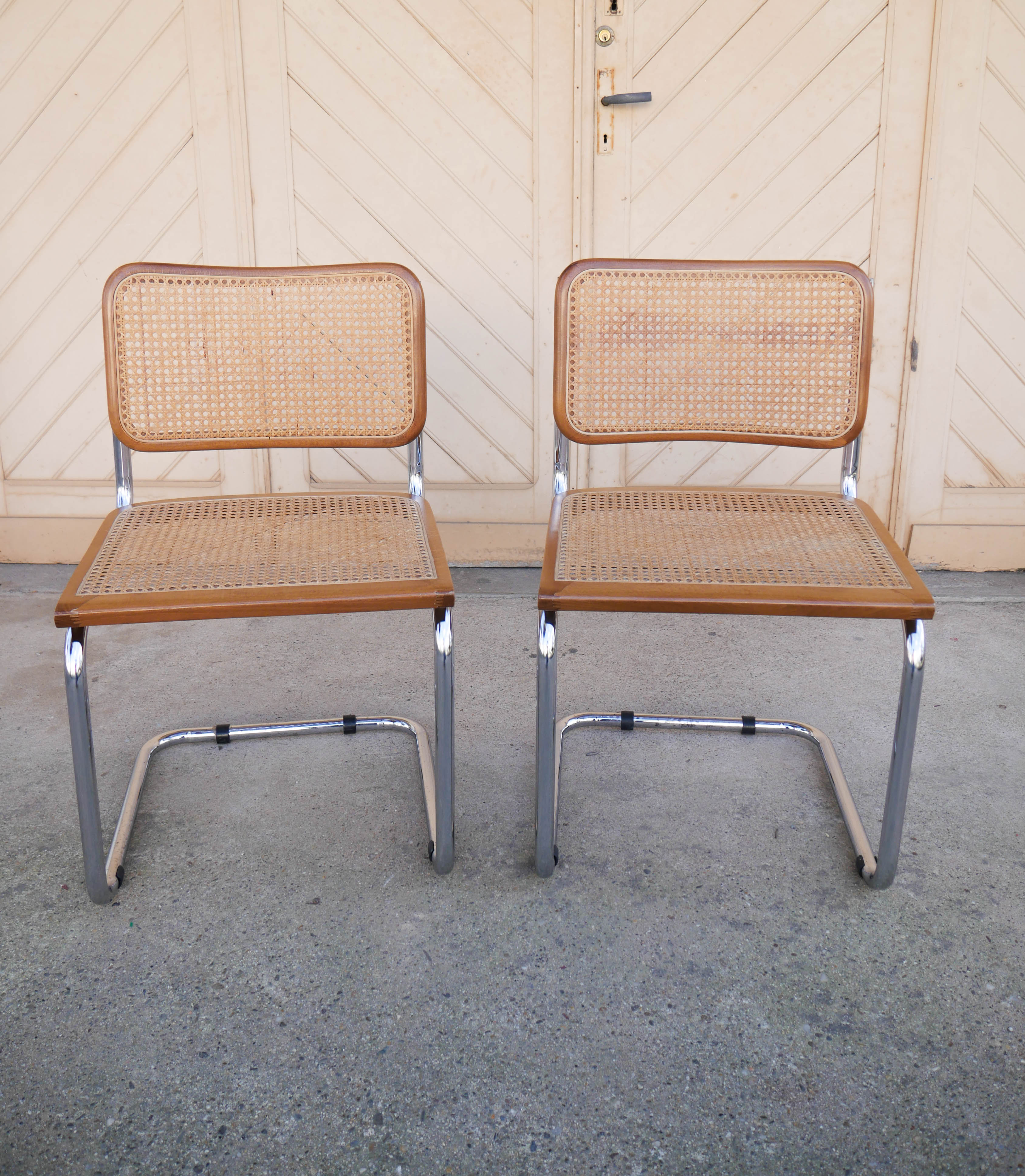 Marcel Breuer B32 chairs