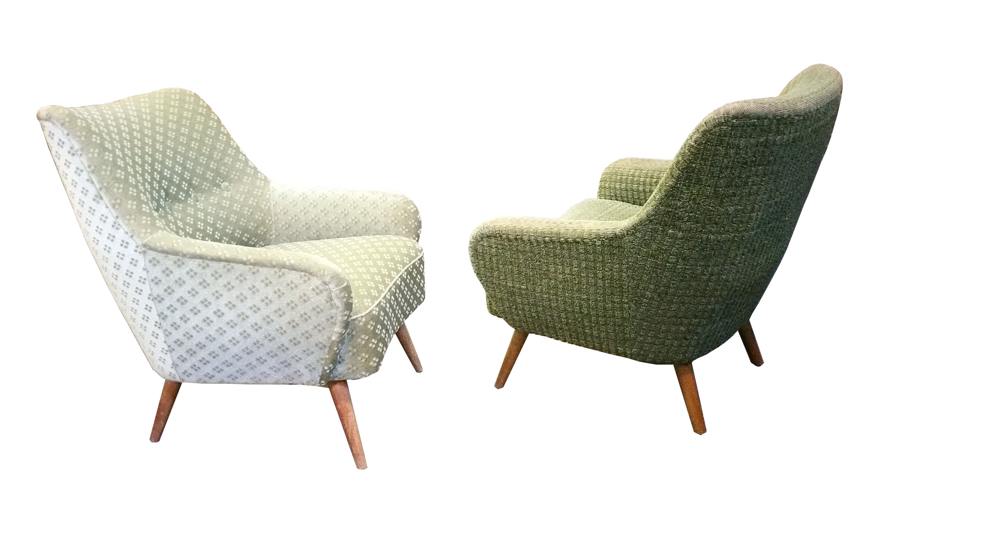 Set couch ARC EGG and a 50/60s Chair vintage