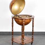 Bar globe vintage des années 1970